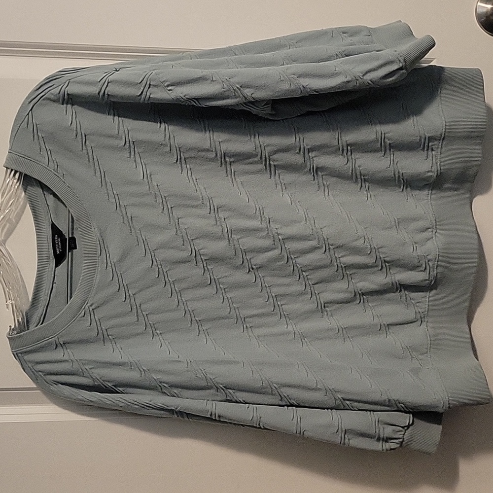 Simply Vera mint 3/4 sleeve sweater